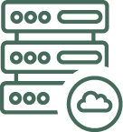 data center hard drive icon