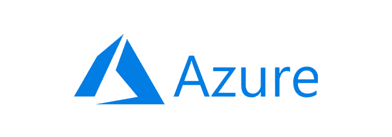 Blue Microsoft Azure logo